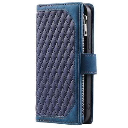 For Xiaomi Redmi Note 13 Pro+ 5G Case Zipper Pocket Flip Leather Phone Cover with Wrist Strap