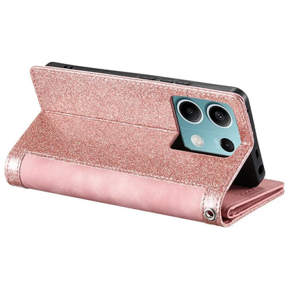 For Xiaomi Redmi Note 13 5G Cover 9 Retro Card Slots Wallet PU Leather Stand Phone Case