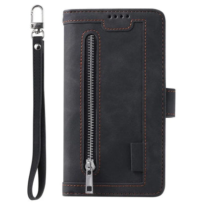 For Xiaomi Redmi Note 13 5G Cover 9 Retro Card Slots Wallet PU Leather Stand Phone Case