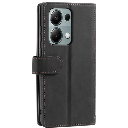 For Xiaomi Redmi Note 13 Pro 4G / Poco M6 Pro 4G Cover 9 Card Slots Wallet PU Leather Foldable Stand Phone Case