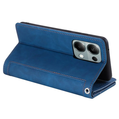 For Xiaomi Redmi Note 13 Pro 4G / Poco M6 Pro 4G Cover 9 Card Slots Wallet PU Leather Foldable Stand Phone Case