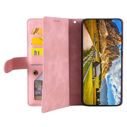 For Xiaomi Redmi Note 13 Pro 4G / Poco M6 Pro 4G Cover 9 Card Slots Wallet PU Leather Foldable Stand Phone Case