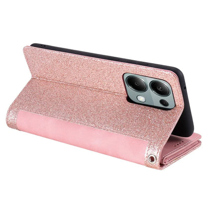 For Xiaomi Redmi Note 13 Pro 4G / Poco M6 Pro 4G Cover 9 Card Slots Wallet PU Leather Foldable Stand Phone Case
