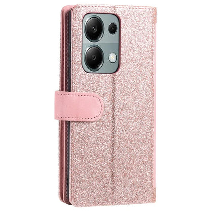 For Xiaomi Redmi Note 13 Pro 4G / Poco M6 Pro 4G Cover 9 Card Slots Wallet PU Leather Foldable Stand Phone Case