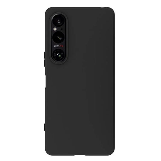 For Sony Xperia 1 VI Case Matte Soft TPU Protective Phone Cover (Big Rear Lens Hole)