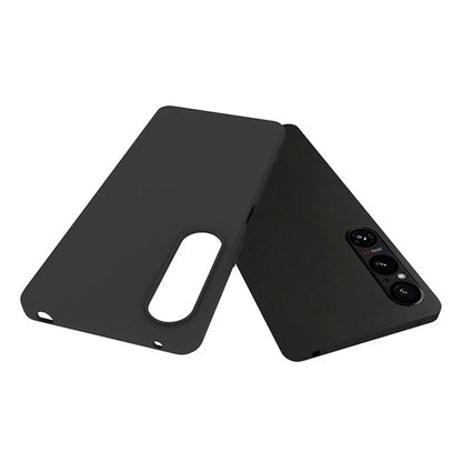 For Sony Xperia 1 VI Case Matte Soft TPU Protective Phone Cover (Big Rear Lens Hole)