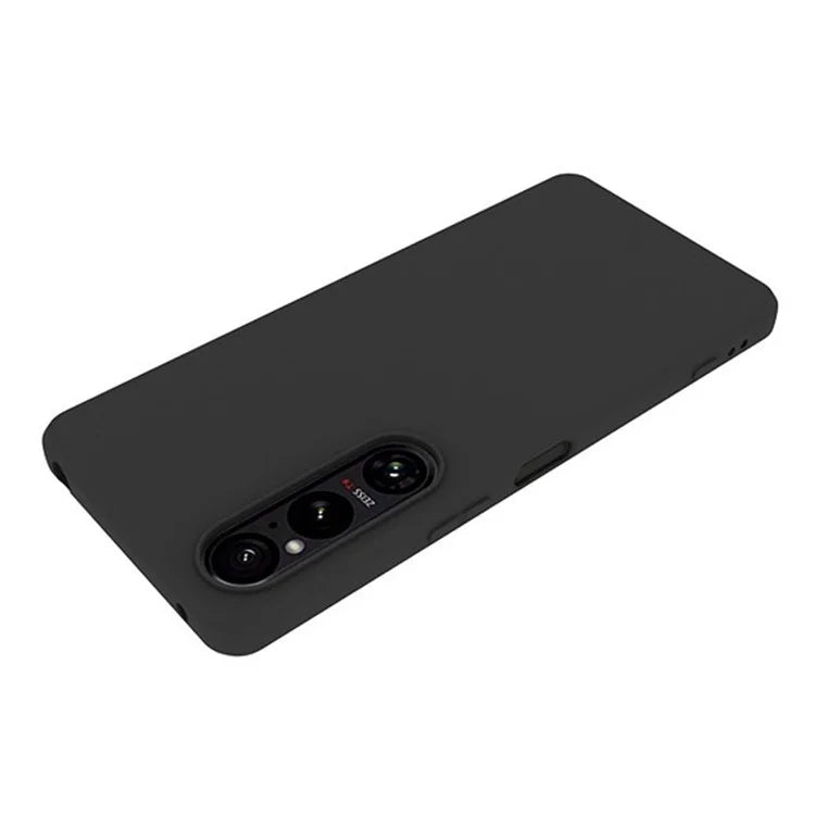 For Sony Xperia 1 VI Case Matte Soft TPU Protective Phone Cover (Big Rear Lens Hole)