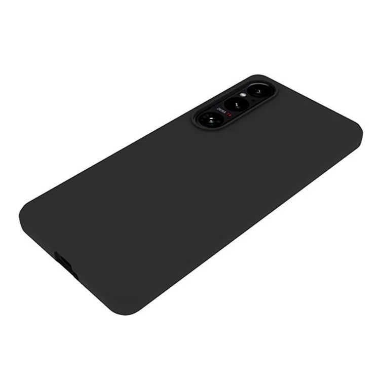 For Sony Xperia 1 VI Case Matte Soft TPU Protective Phone Cover (Big Rear Lens Hole)