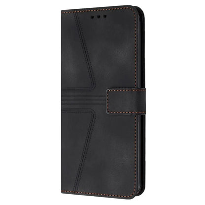 For Samsung Galaxy A54 5G Magnetic Phone Case Triangle Imprinted Solid Color Cover