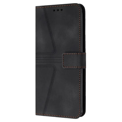 For Xiaomi Redmi A1 4G / A2 4G Case Triangle Imprinted Wallet Card Slots Phone Leather Cover