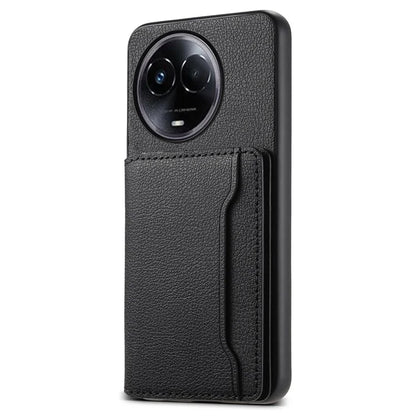 For Realme 11 5G (Global) Cover Phone Protective Shell Calf Texture Card Slots Case