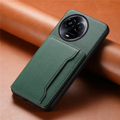 For Realme 11 5G (Global) Cover Phone Protective Shell Calf Texture Card Slots Case