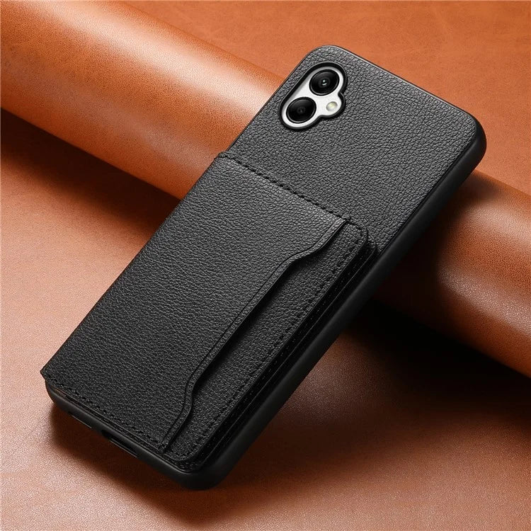 For Samsung Galaxy A05 4G Case Leather Magnetic Card Holder Slots Back Cover