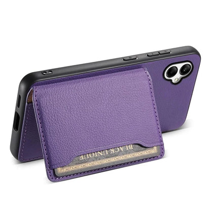 For Samsung Galaxy A05 4G Case Leather Magnetic Card Holder Slots Back Cover