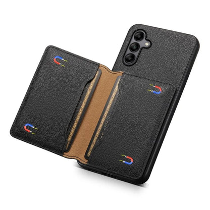 For Samsung Galaxy A05s 4G Calf Texture TPU+PC+PU Leather Phone Case Card Slots Kickstand Phone Cover