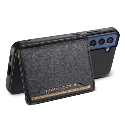 For Samsung Galaxy S21 FE 5G Phone Shell Phone Protective Cover Calf Texture Card Slots Case