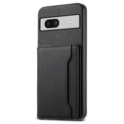For Google Pixel 7a Case Card Slots Calf Texture Anti-drop Phone Cover