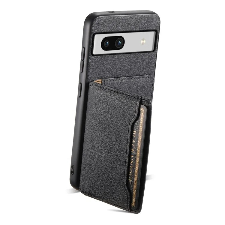 For Google Pixel 7a Case Card Slots Calf Texture Anti-drop Phone Cover