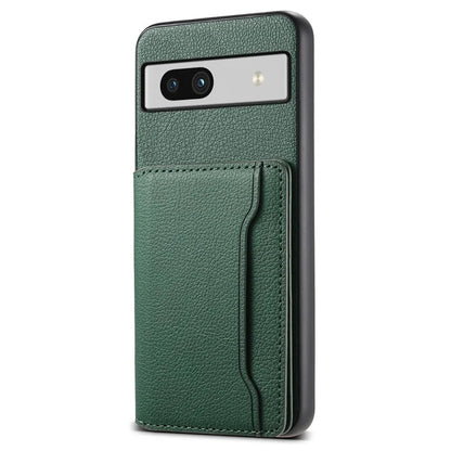 For Google Pixel 7a Case Card Slots Calf Texture Anti-drop Phone Cover