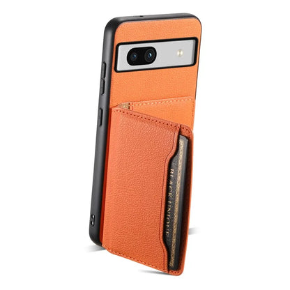 For Google Pixel 7a Case Card Slots Calf Texture Anti-drop Phone Cover