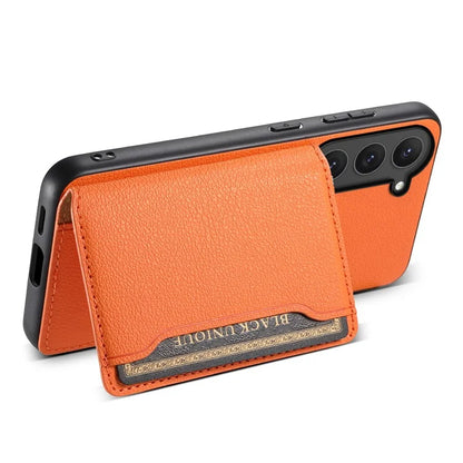 For Samsung Galaxy S23 Case Card Slots Kickstand Protective Leather Back Cover