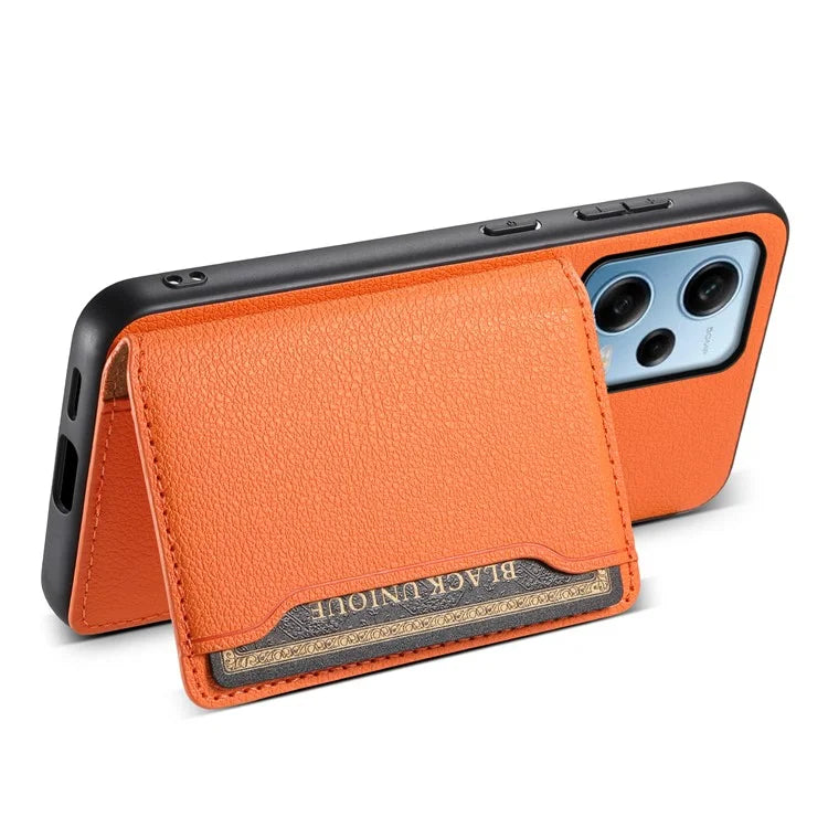 For Xiaomi Redmi Note 12 Pro 5G / 12 Pro Speed 5G / Poco X5 Pro 5G Case TPU+PC+PU Kickstand Phone Cover with Card