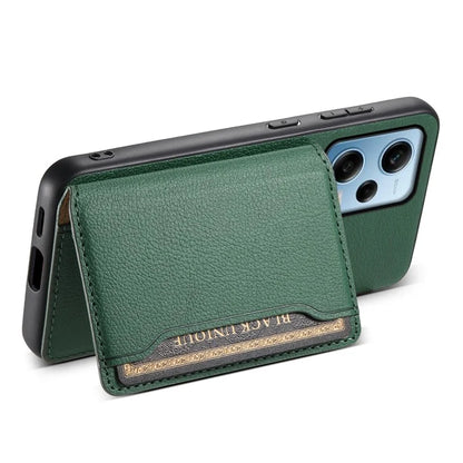 For Xiaomi Redmi Note 12 Pro 5G / 12 Pro Speed 5G / Poco X5 Pro 5G Case TPU+PC+PU Kickstand Phone Cover with Card
