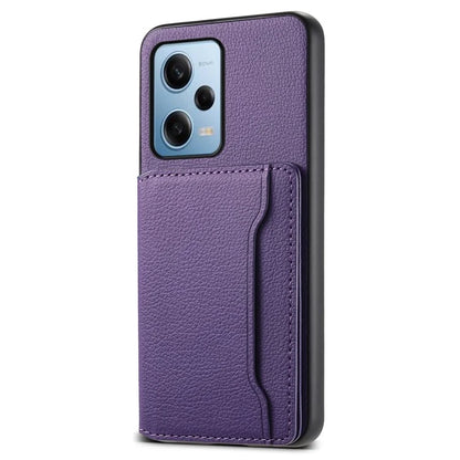 For Xiaomi Redmi Note 12 Pro 5G / 12 Pro Speed 5G / Poco X5 Pro 5G Case TPU+PC+PU Kickstand Phone Cover with Card