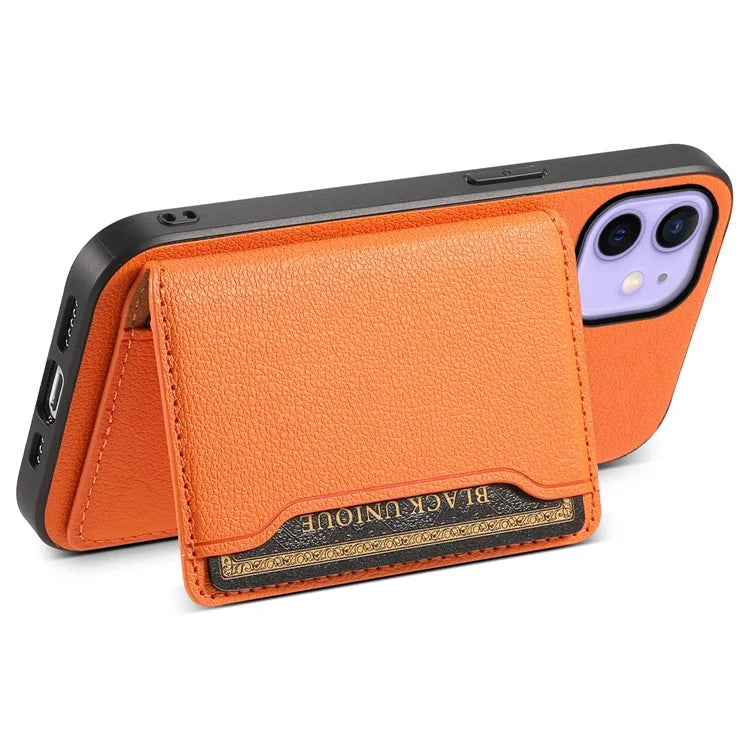 For iPhone 12 6.1 inch / 12 Pro 6.1 inch Case Anti-Scratch Calf Texture Phone Back Protector
