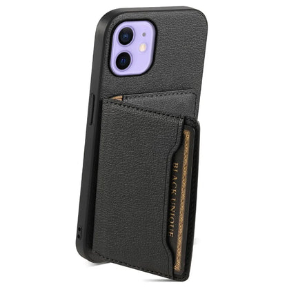 For iPhone 12 6.1 inch / 12 Pro 6.1 inch Case Anti-Scratch Calf Texture Phone Back Protector