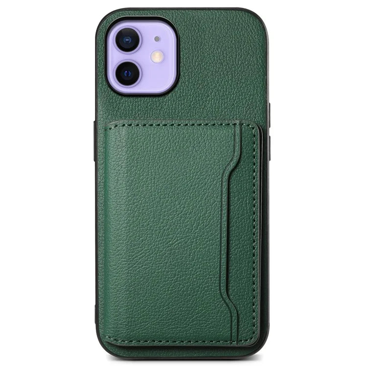 For iPhone 12 6.1 inch / 12 Pro 6.1 inch Case Anti-Scratch Calf Texture Phone Back Protector