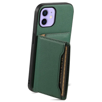 For iPhone 12 6.1 inch / 12 Pro 6.1 inch Case Anti-Scratch Calf Texture Phone Back Protector