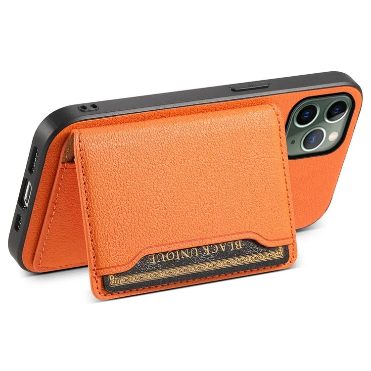 For iPhone 11 Pro Case Calf Texture PU Leather Card Slots Phone Cover