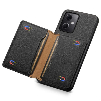 For Xiaomi Redmi Note 12 5G (China) / (India) / (Global) / Poco X5 5G Case Card Slots Kickstand Phone Cover
