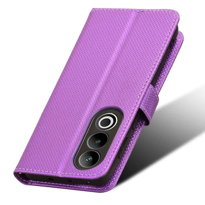 For OnePlus Ace 3V 5G Case Diamond Texture Folio Stand Phone Cover with Wrist Strap