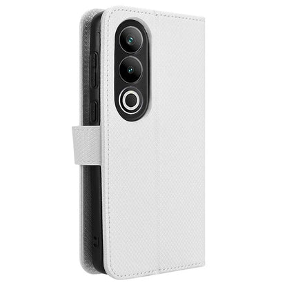 For OnePlus Ace 3V 5G Case Diamond Texture Folio Stand Phone Cover with Wrist Strap