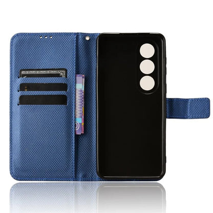 For OnePlus Ace 3V 5G Case Diamond Texture Folio Stand Phone Cover with Wrist Strap
