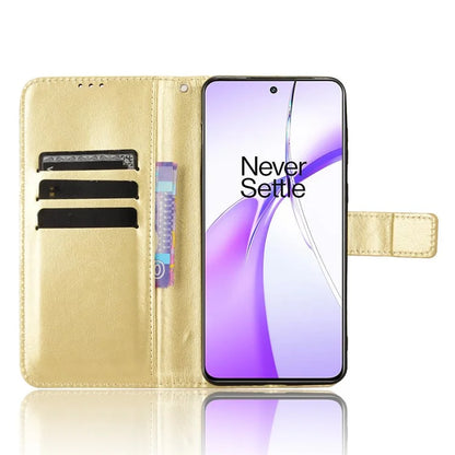 For OnePlus Ace 3V 5G Case Crazy Horse Texture Leather Folio Phone Cover
