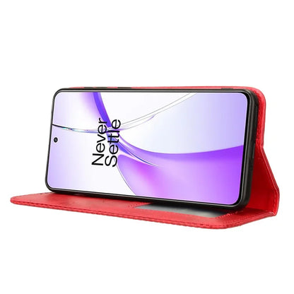 For OnePlus Ace 3V 5G Wallet Case Retro Leather Magnetic Closing Phone Cover