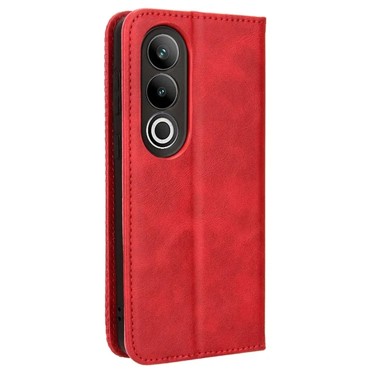 For OnePlus Ace 3V 5G Wallet Case Retro Leather Magnetic Closing Phone Cover