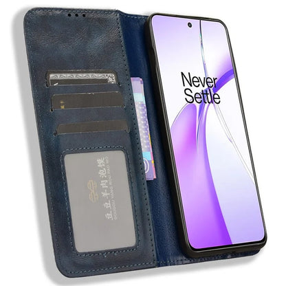 For OnePlus Ace 3V 5G Wallet Case Retro Leather Magnetic Closing Phone Cover