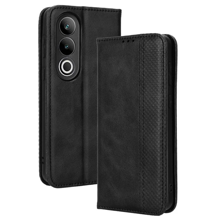 For OnePlus Ace 3V 5G Wallet Case Retro Leather Magnetic Closing Phone Cover