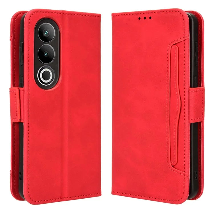 For OnePlus Ace 3V 5G Case Multiple Card Slots Magnetic Closure Leather Phone Cover