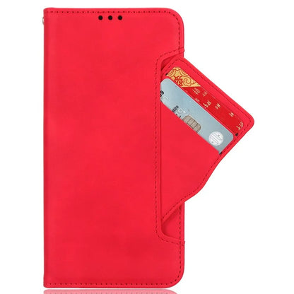 For Nothing Phone (2a) Leather Case Multiple Card Slots Magnetic Closure Phone Cover