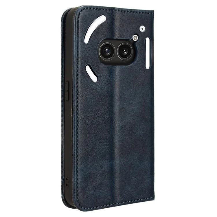 For Nothing Phone (2a) Case Wallet PU Leather Phone Cover Magnetic Closing