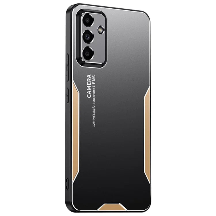 For Samsung Galaxy A55 5G Case Aluminum Alloy+TPU+PC Protective Phone Cover