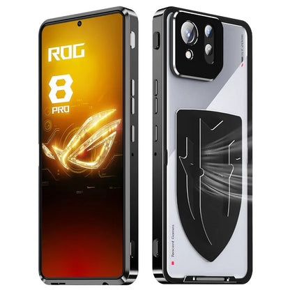 For Asus ROG Phone 8 5G / Phone 8 Pro 5G Case Graphene Heat Dissipation Phone Shell with Metal Lens Cover