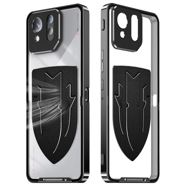 For Asus ROG Phone 8 5G / Phone 8 Pro 5G Case Graphene Heat Dissipation Phone Shell with Metal Lens Cover