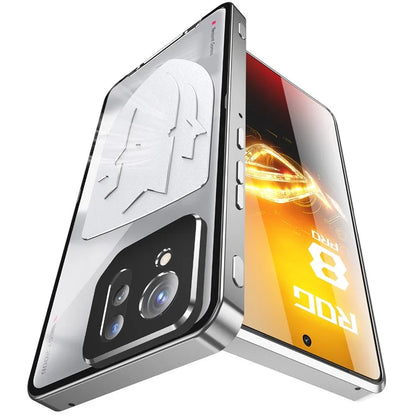 For Asus ROG Phone 8 5G / Phone 8 Pro 5G Case Graphene Heat Dissipation Phone Shell with Metal Lens Cover
