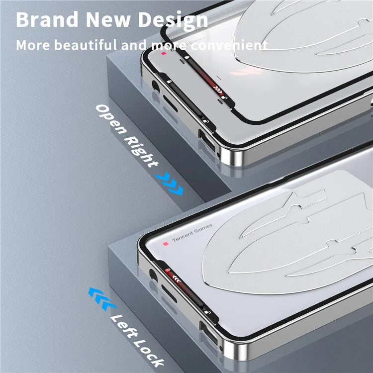 For Asus ROG Phone 8 5G / Phone 8 Pro 5G Case Graphene Heat Dissipation Phone Shell with Metal Lens Cover